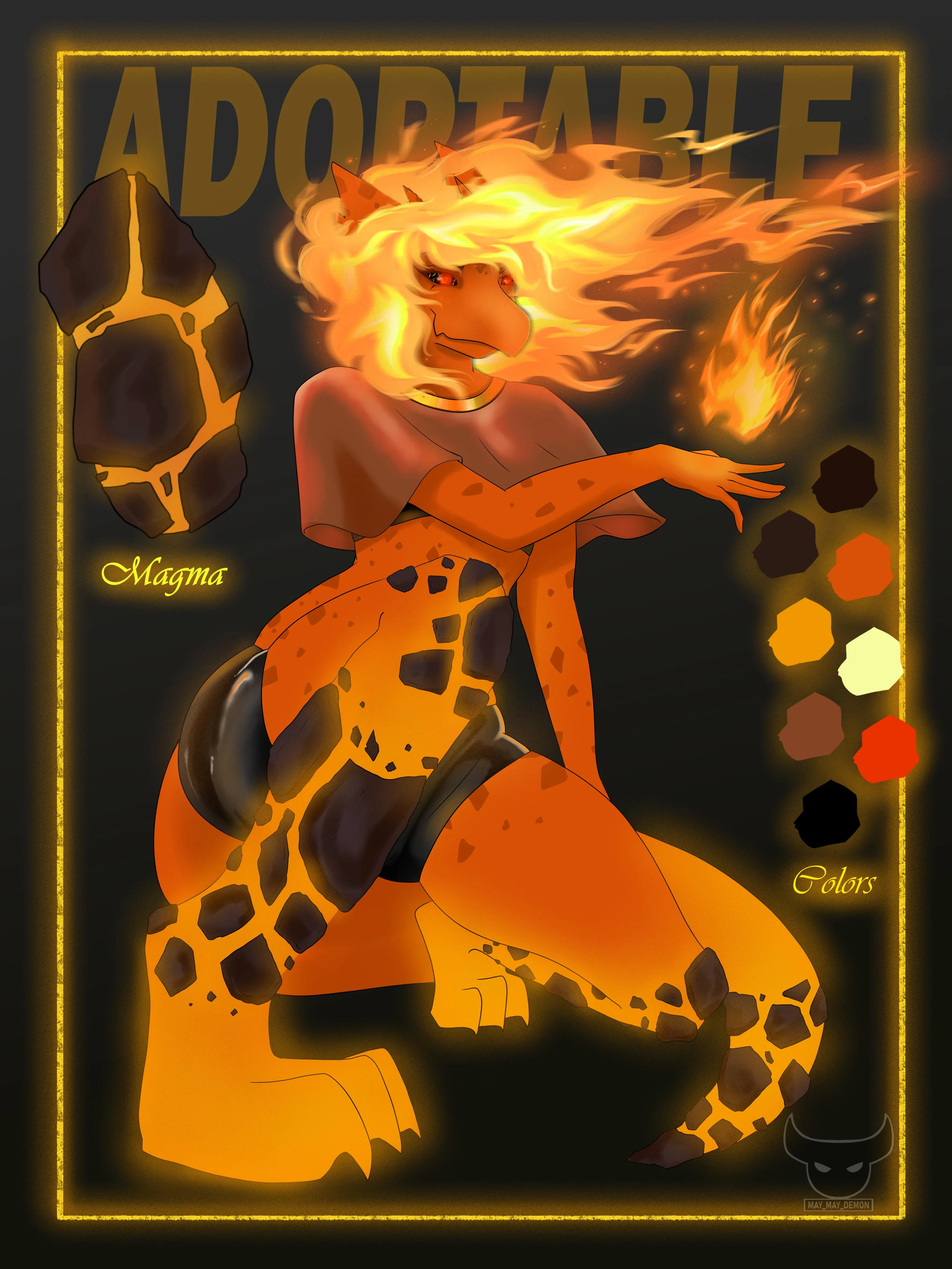 (Adopt) magma Kobold - Link in comments.