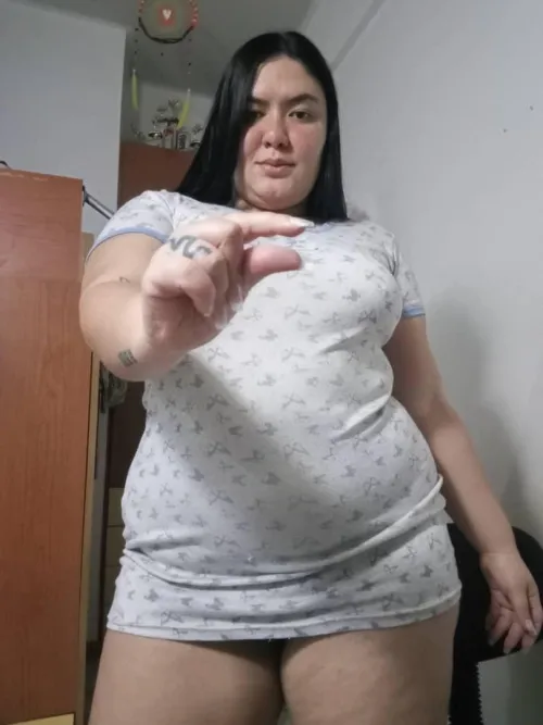 Dear slave, your goddess has arrived