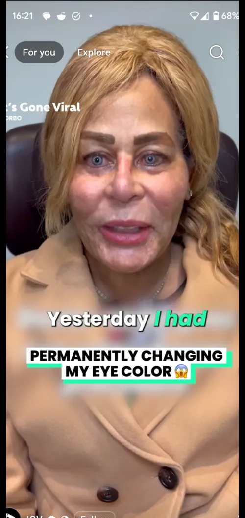 Eye colour surgery and more...