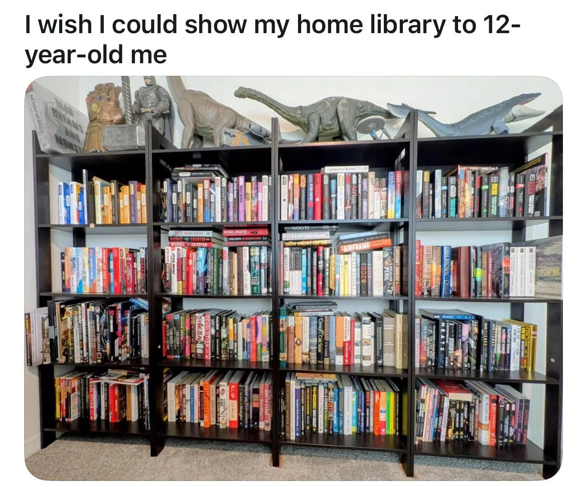 I had a dream when I was 12: to grow up, get a job, make money, and NEVER outgrow my interests