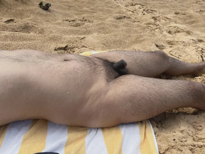 My first time in a nude beach