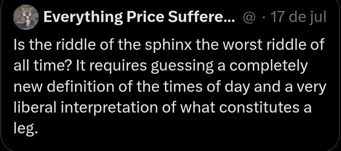 Oedipus was overpowered and Sophocles' worldbuilding is inconsistent