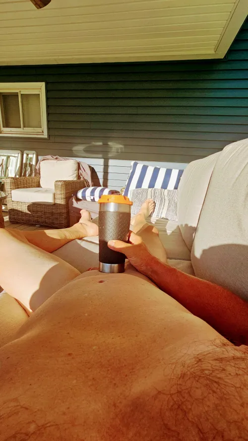 A cool drink, and beautiful evening [wpc]