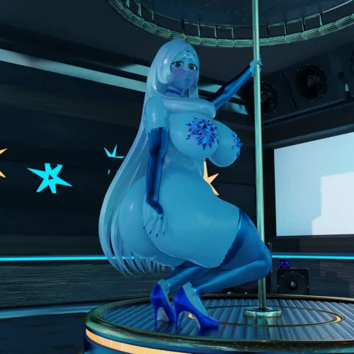 Blue diamond's show (unkown artist)