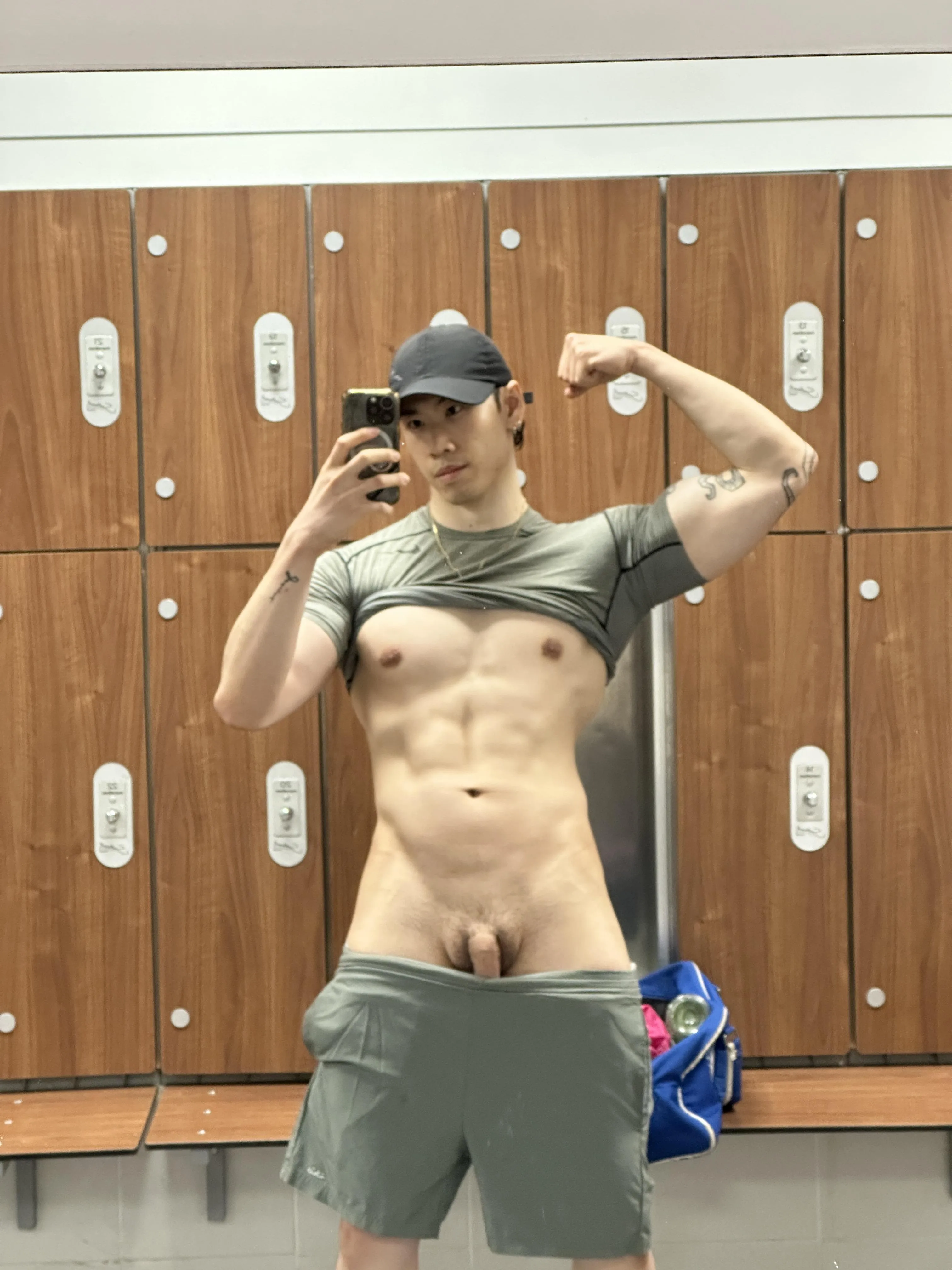 empty locker rooms is the best... what would you have done to me?