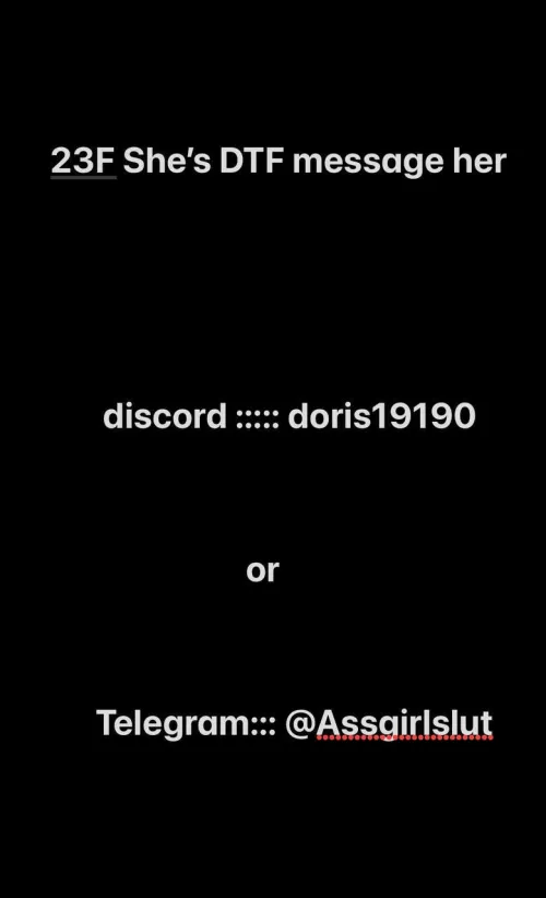 [F4M] She's DTF message her now