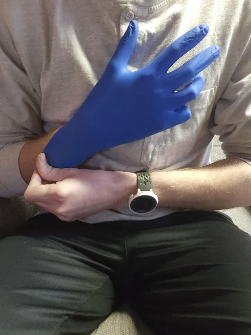 Have to do some casual gloving from time to time