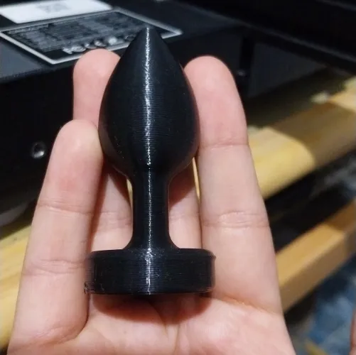 I designed and printed my own buttplug 🔌