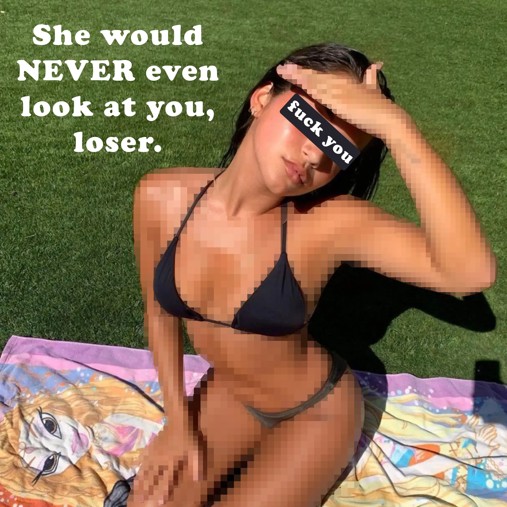 Isabela Merced will never know you exist and that's for the best.