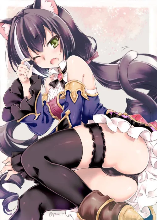 Karyl with her ass exposed