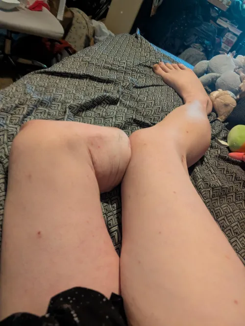 Laying like this is so comfy