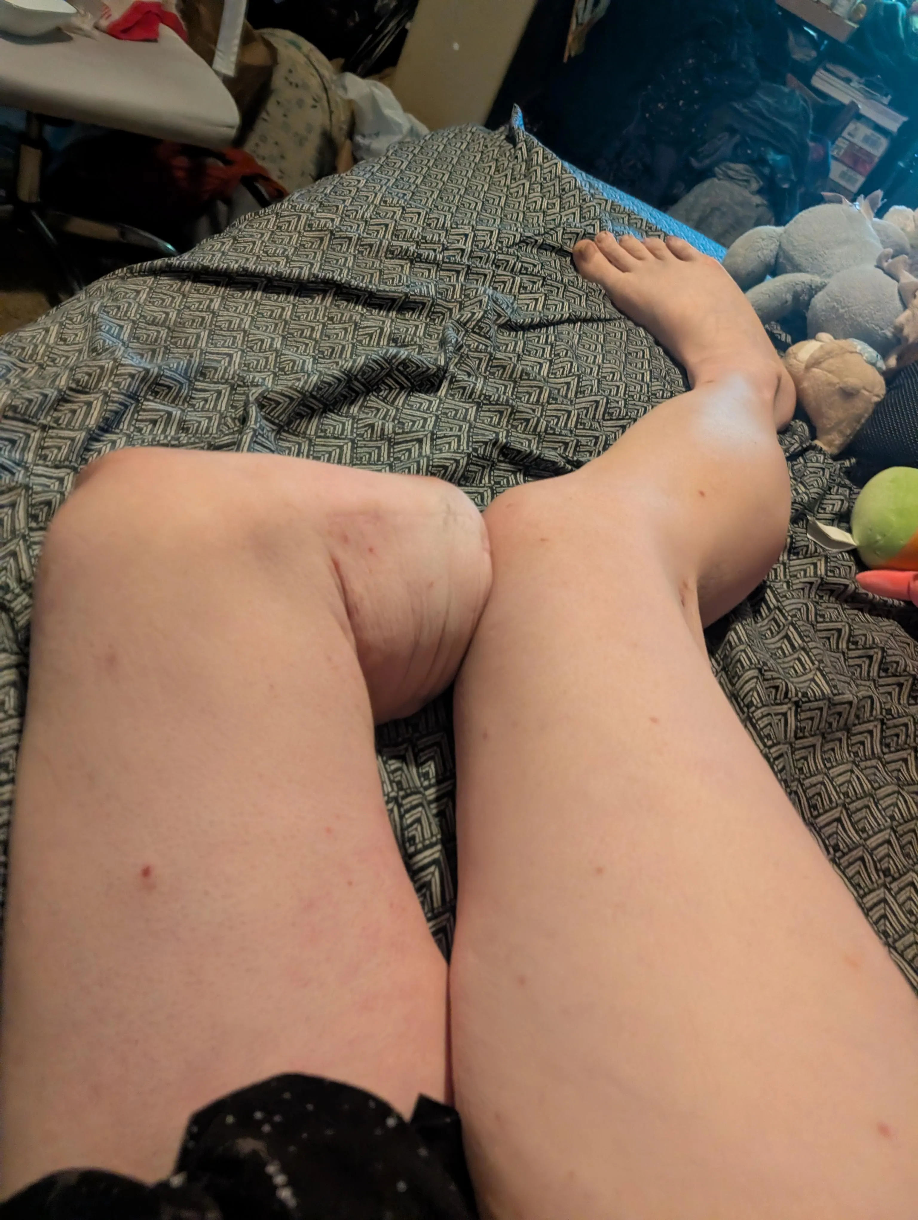 Laying like this is so comfy