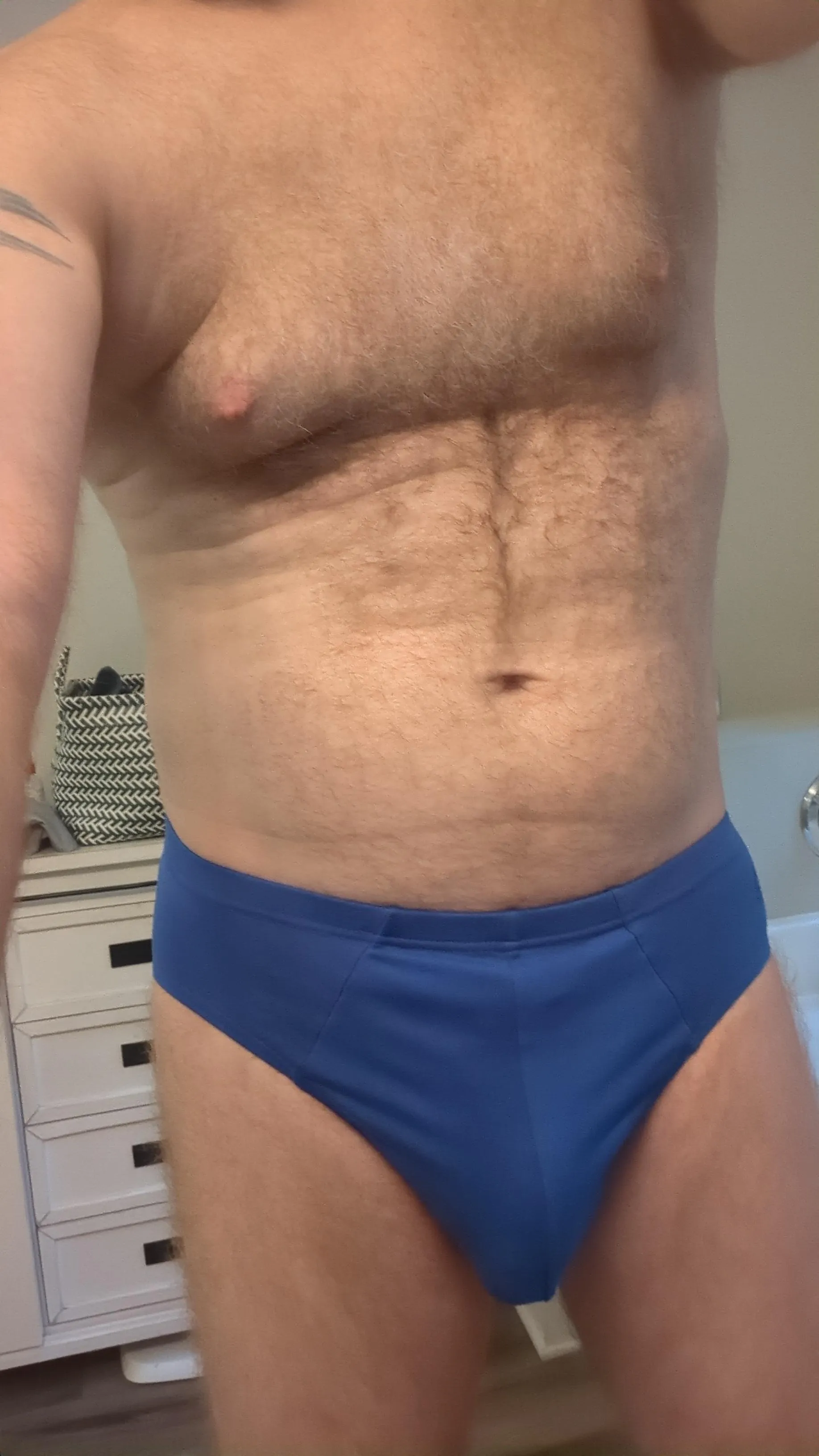 My favorite blue ones [age 48]