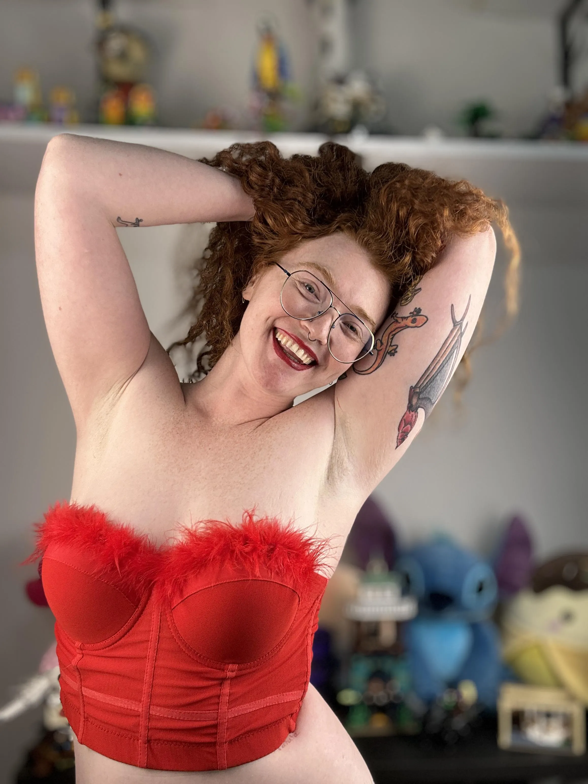 Red on red on red is quite the combination