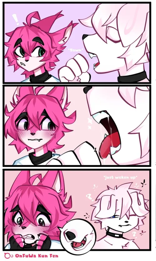 r/tonguefurry followers when someone yawns ( kunfen )