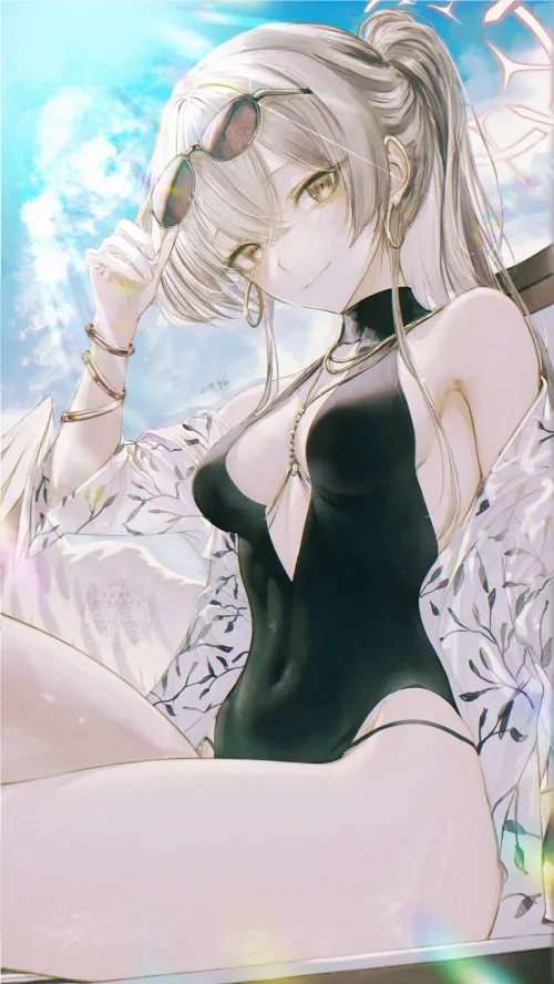 Swimsuit Nagisa (renoahh/-273°C) [Blue Archive]