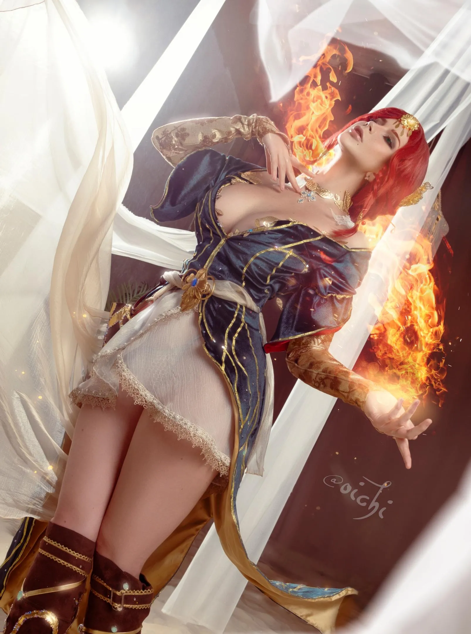 Triss Merigold from The Witcher by OICHI