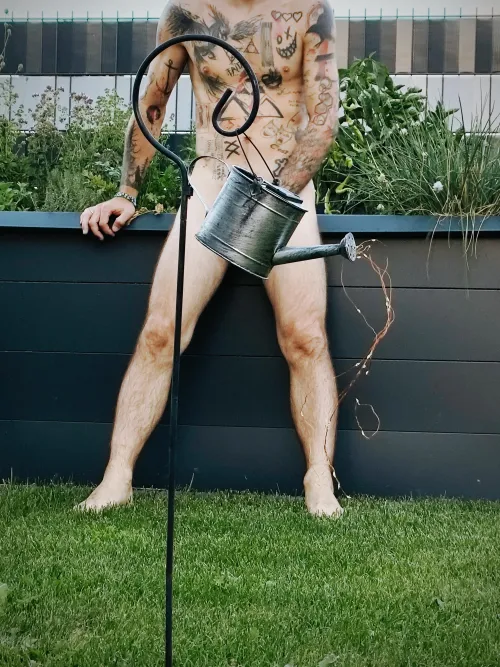 [wpc] A well placed watering can when gardening