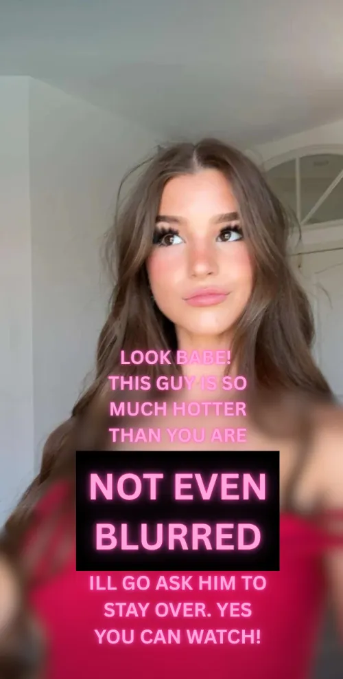 Brooke deserves better and you know it.