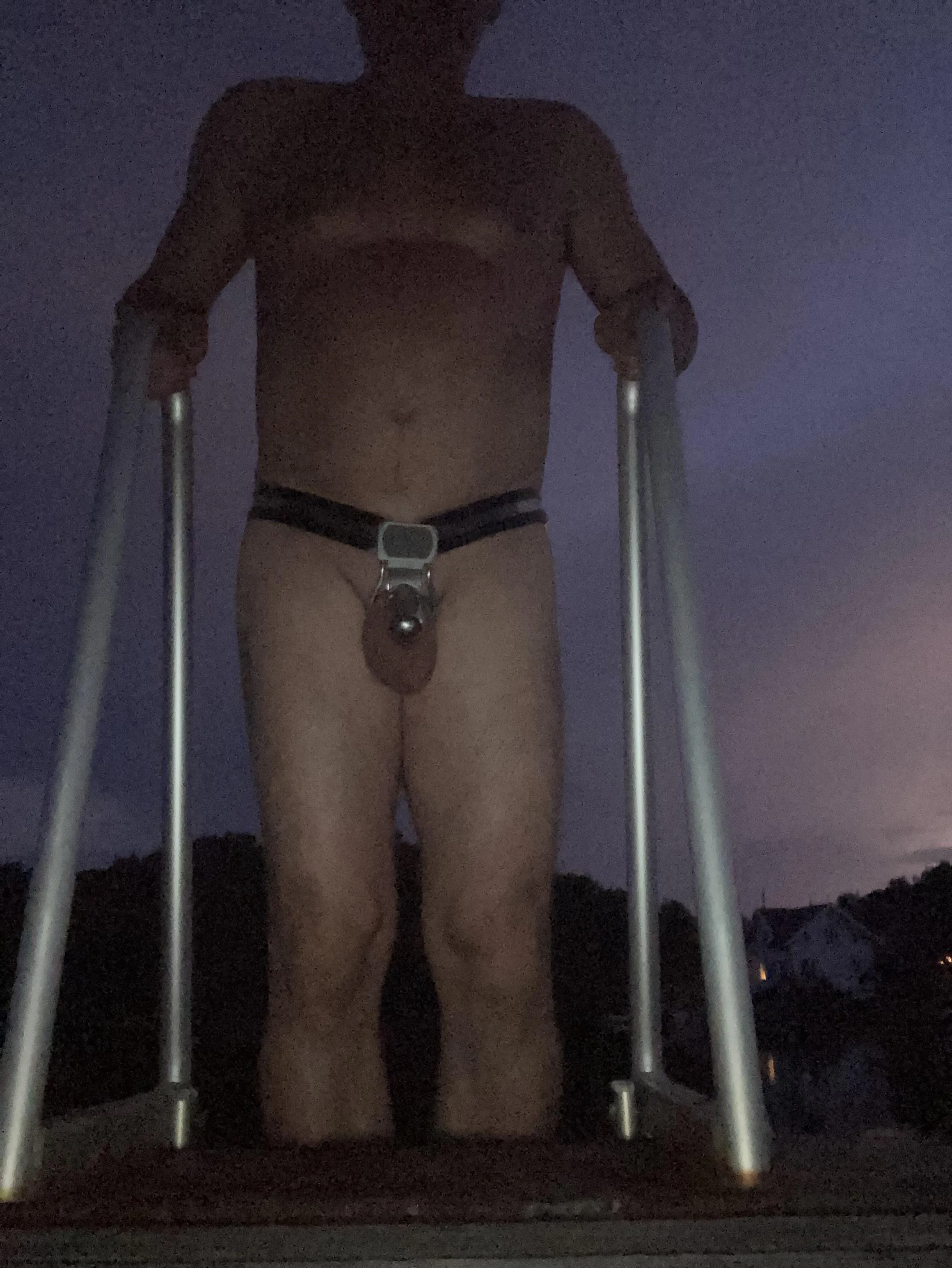 Going for a night dip in the bay 😉