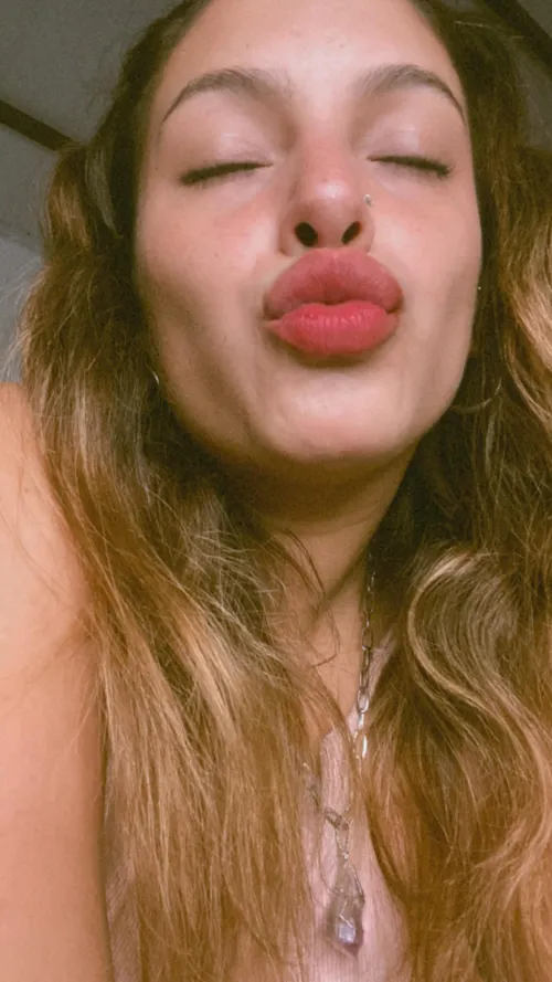 a goodnight kiss to your penis