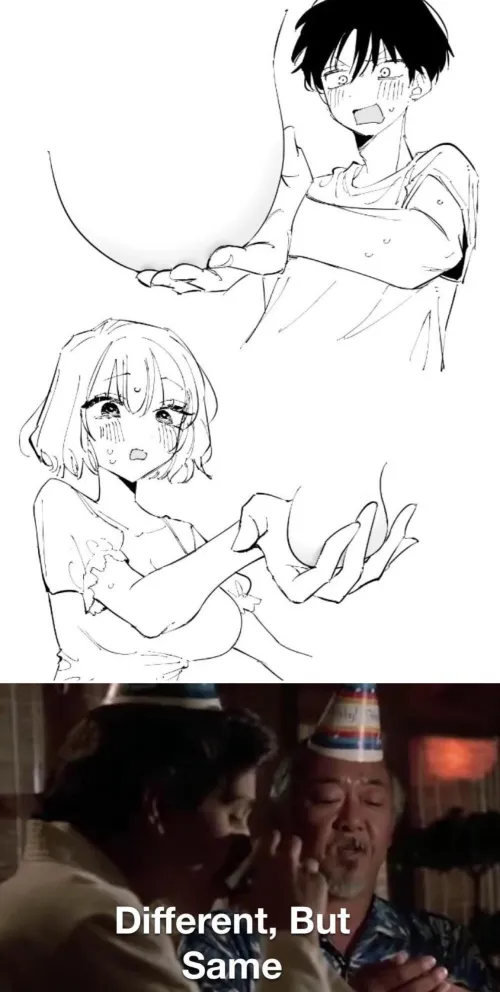 [Dr evil Voice] “where not so different you and I”