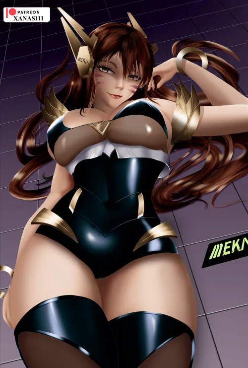 D.va in K/DA Outfit (Xanas111)