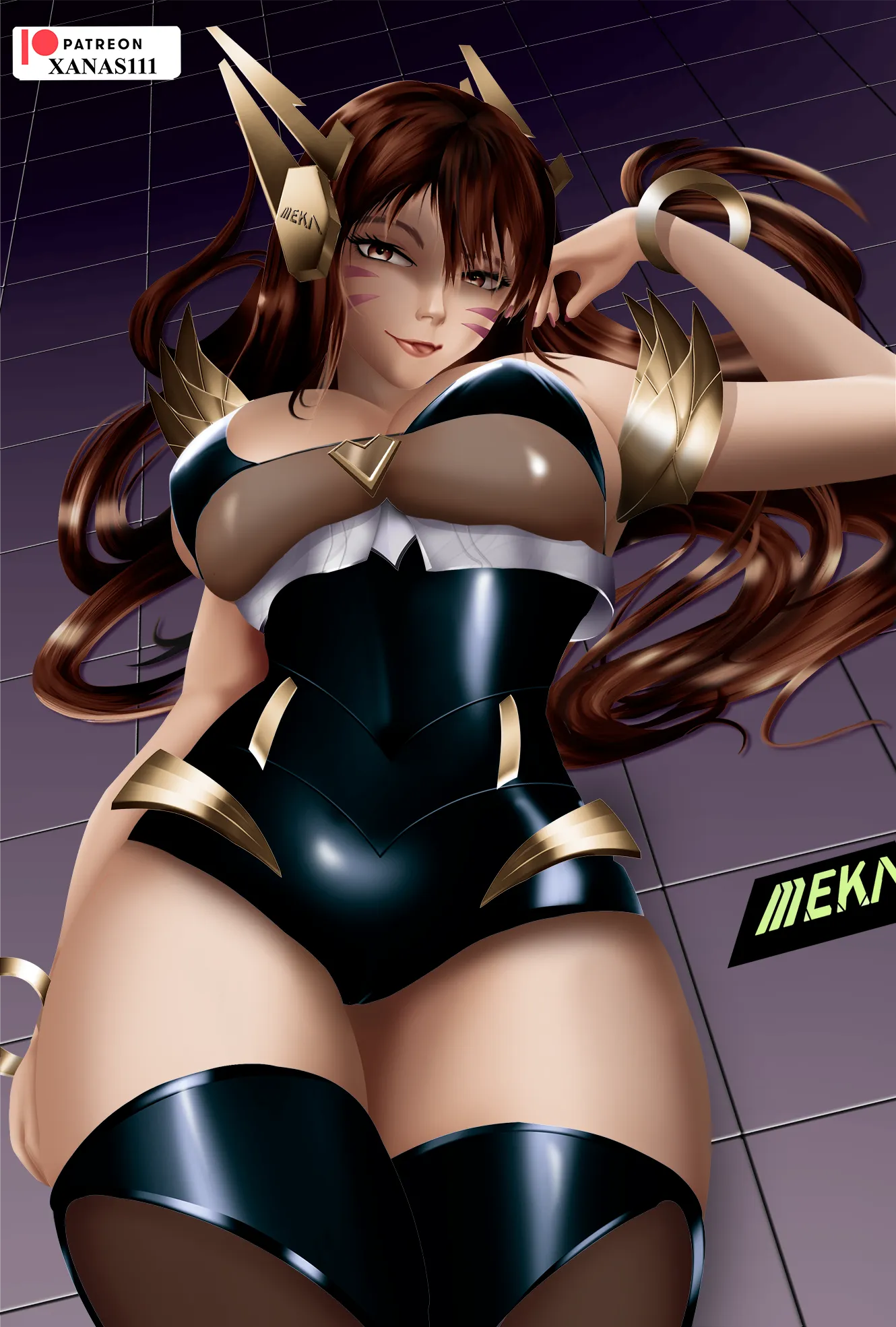 D.va in K/DA Outfit (Xanas111)