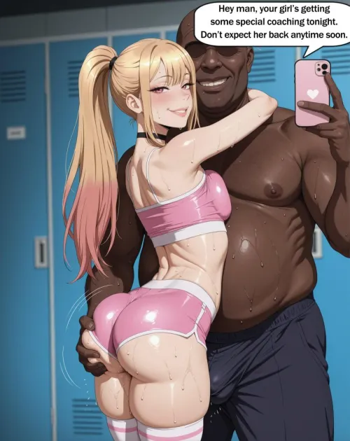 Gojo: Okay coach, make sure she's thoroughly worked out.