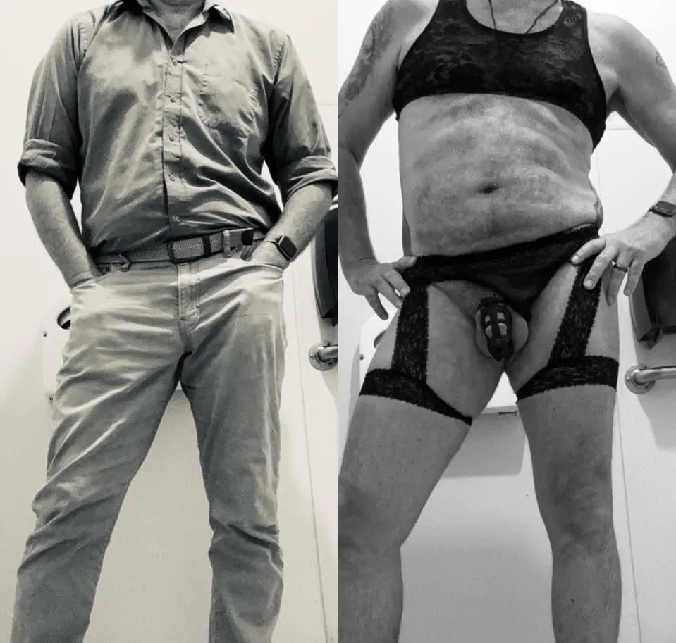 I have a position of authority at work and supervise a large team in a massive non-profit. No one knows that underneath it all I’m a sissy cuckold.