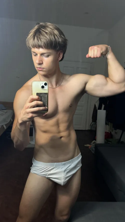 I want you to lick it clean