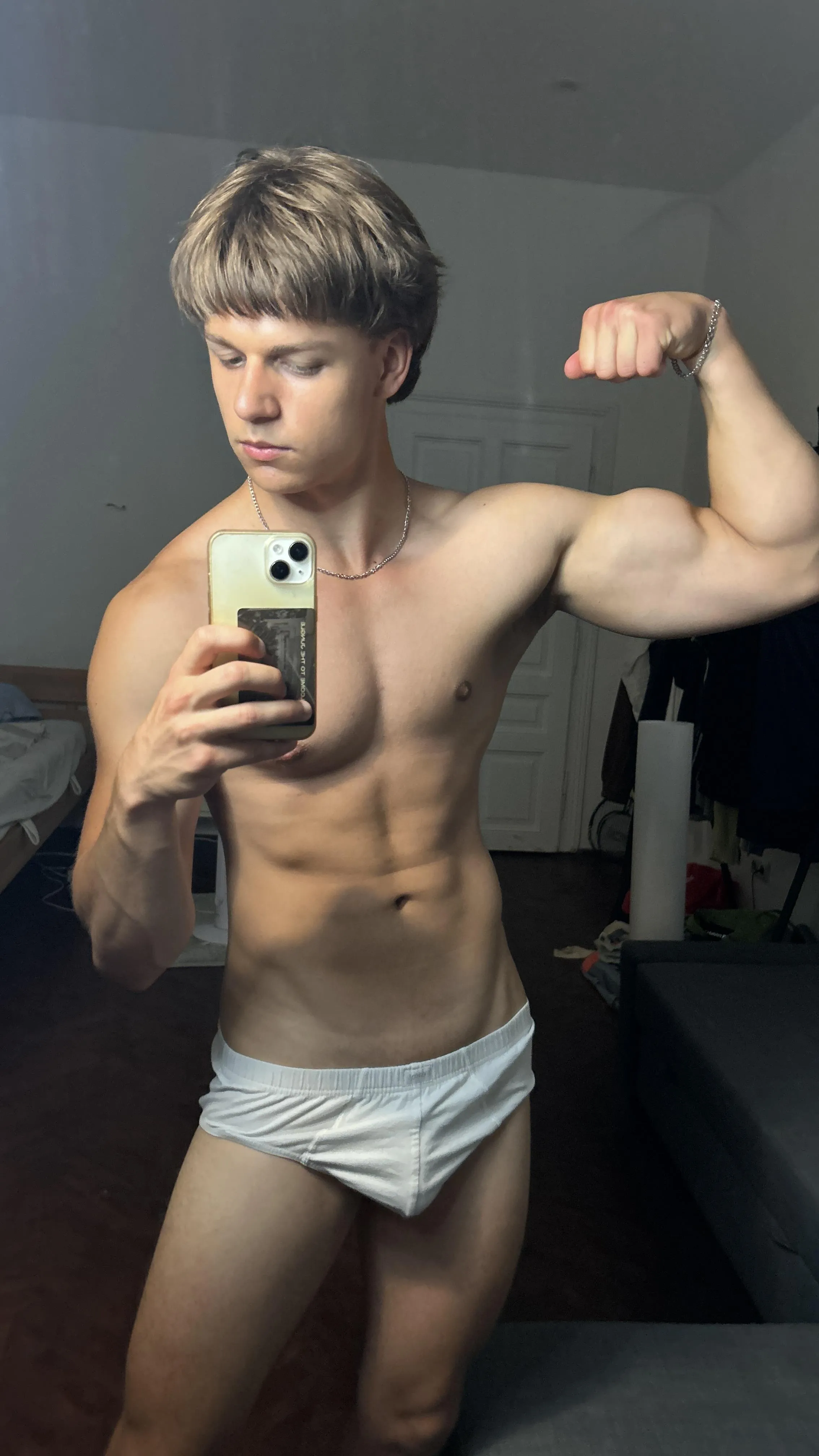 I want you to lick it clean