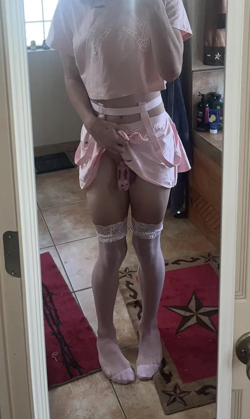 It feels so good to doll up