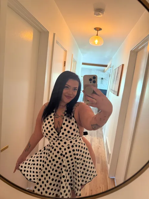 It’s cold outside… but she’s fire underneath.