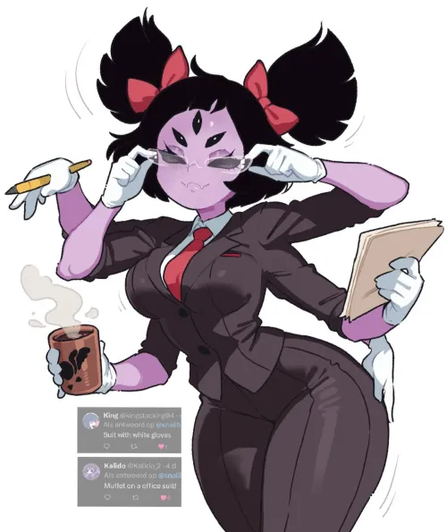 Office Muffet [Undertale]