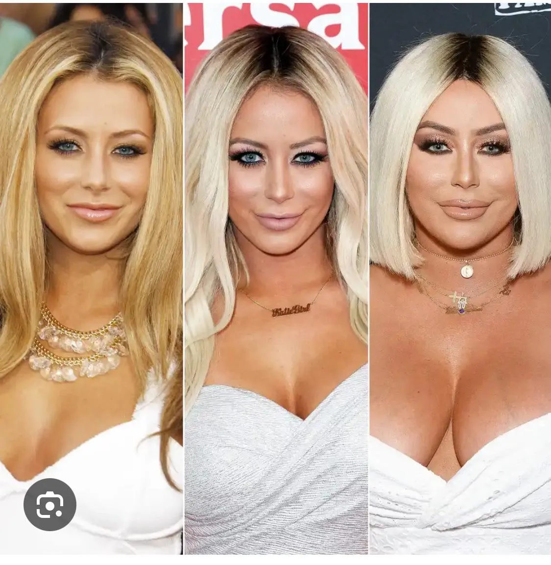 She was really attractive before.