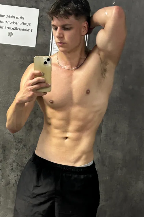 Sniff it before i take a shower