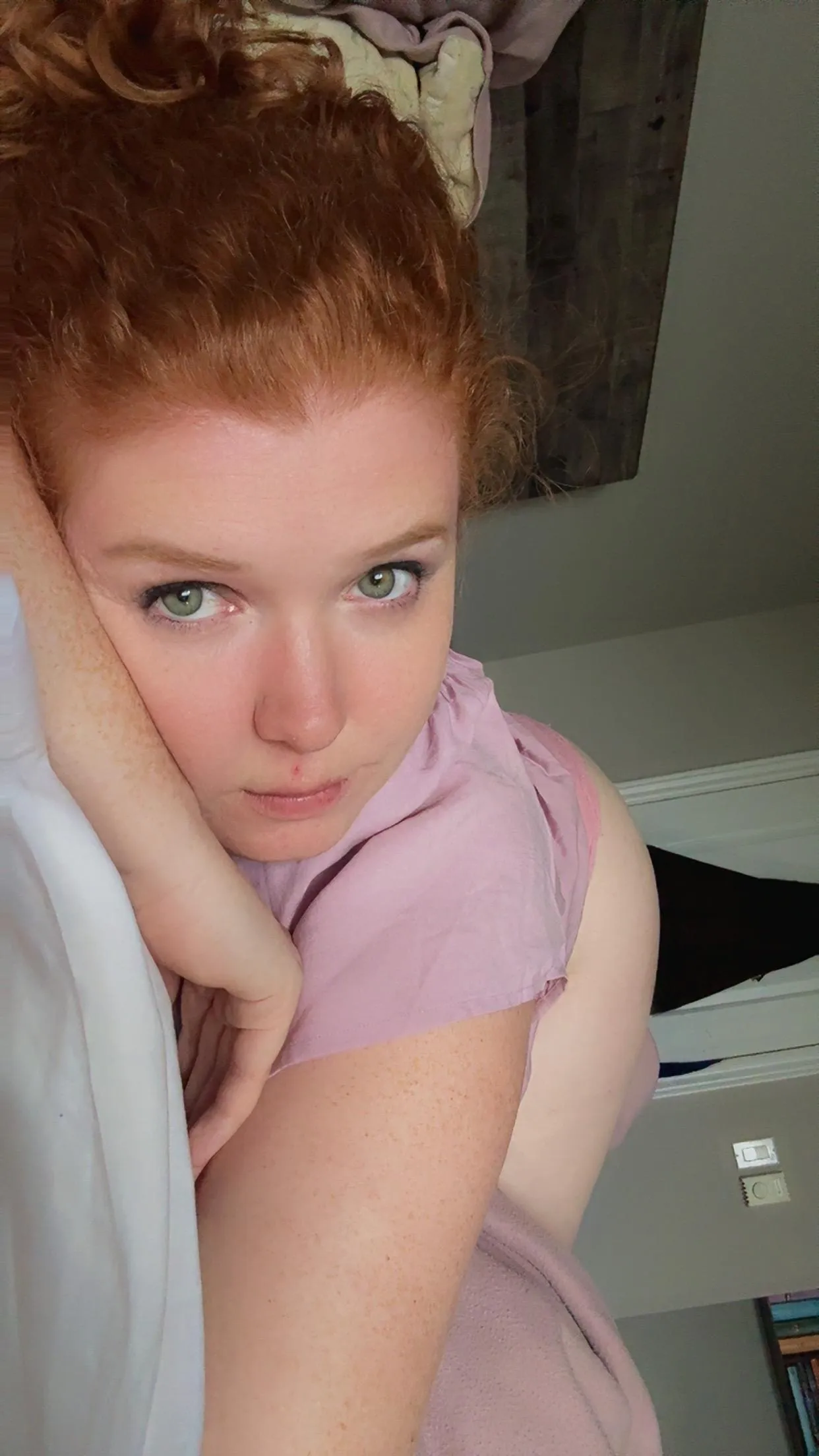 Thick thighs, soft sighs. [F33