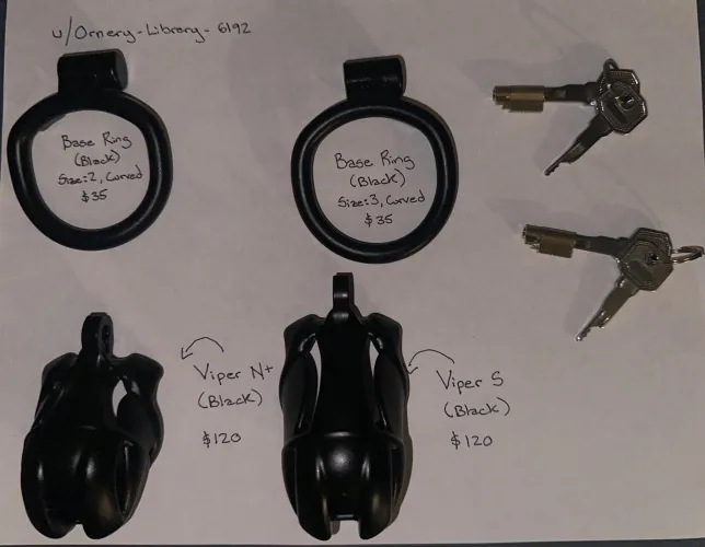 [US] Sell, Viper Standard N+, Viper Standard S, Curved Base Ring 3, Curved Base Ring 2
