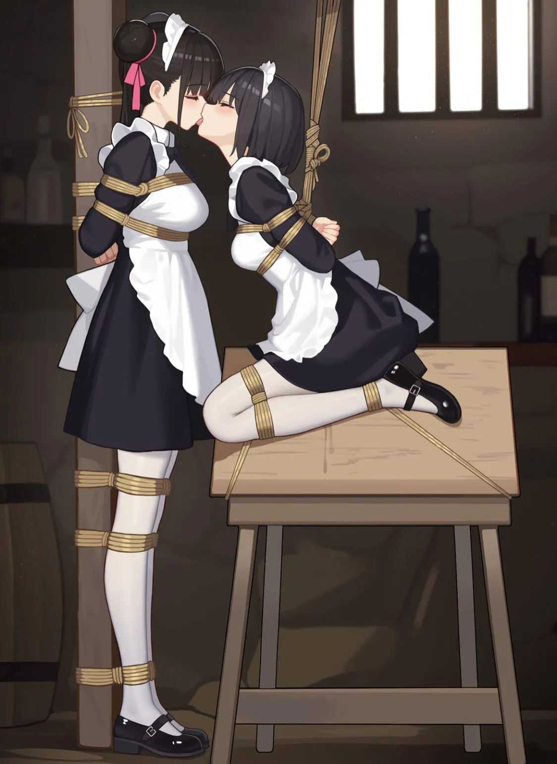 Bondaged lovers [Original]