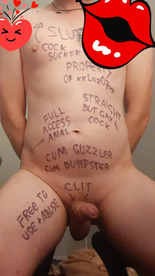 Depraved straight slut needing a master to use me