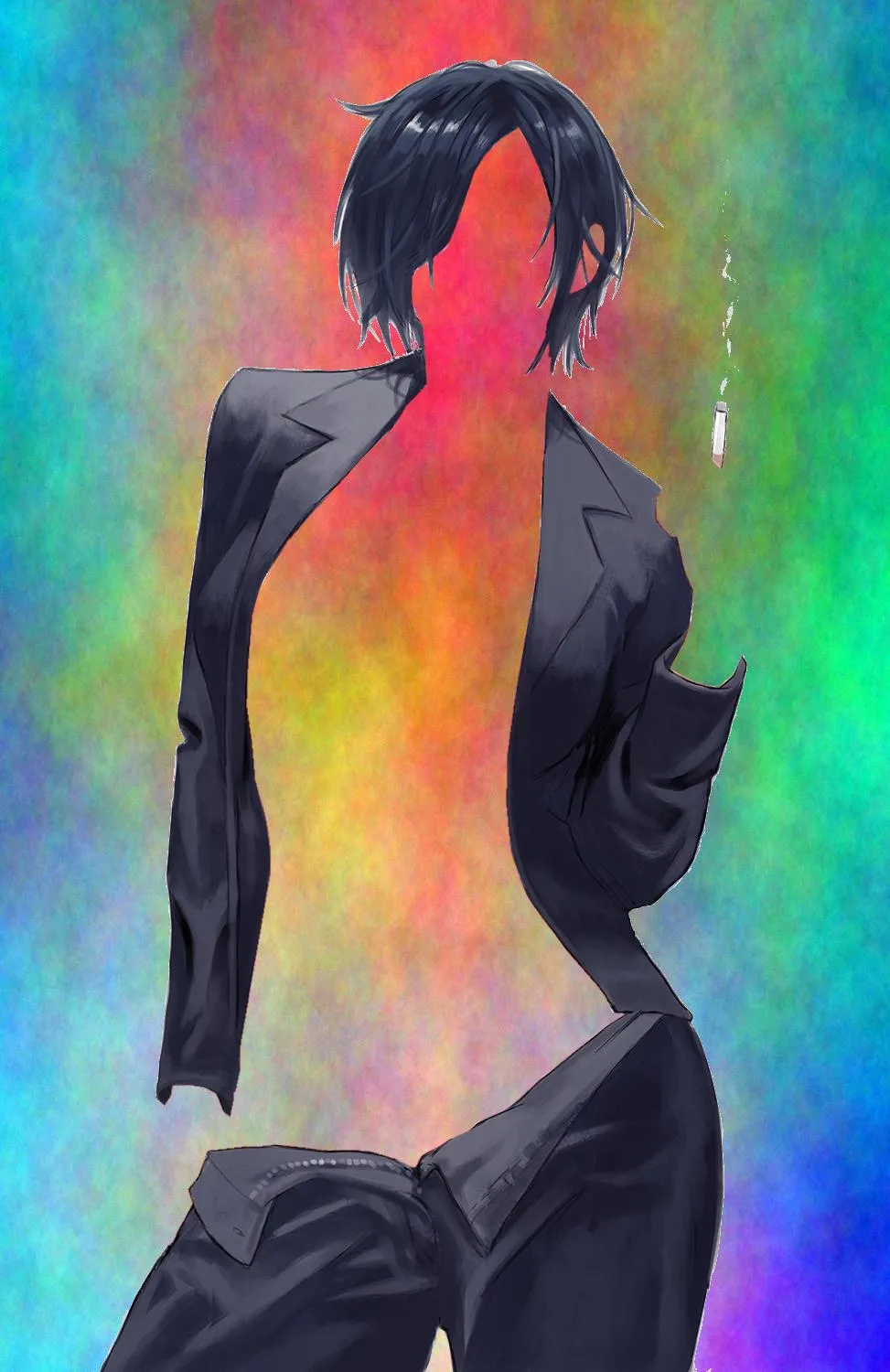 maybe if you stare hard enough, you'll see what she's showing you?