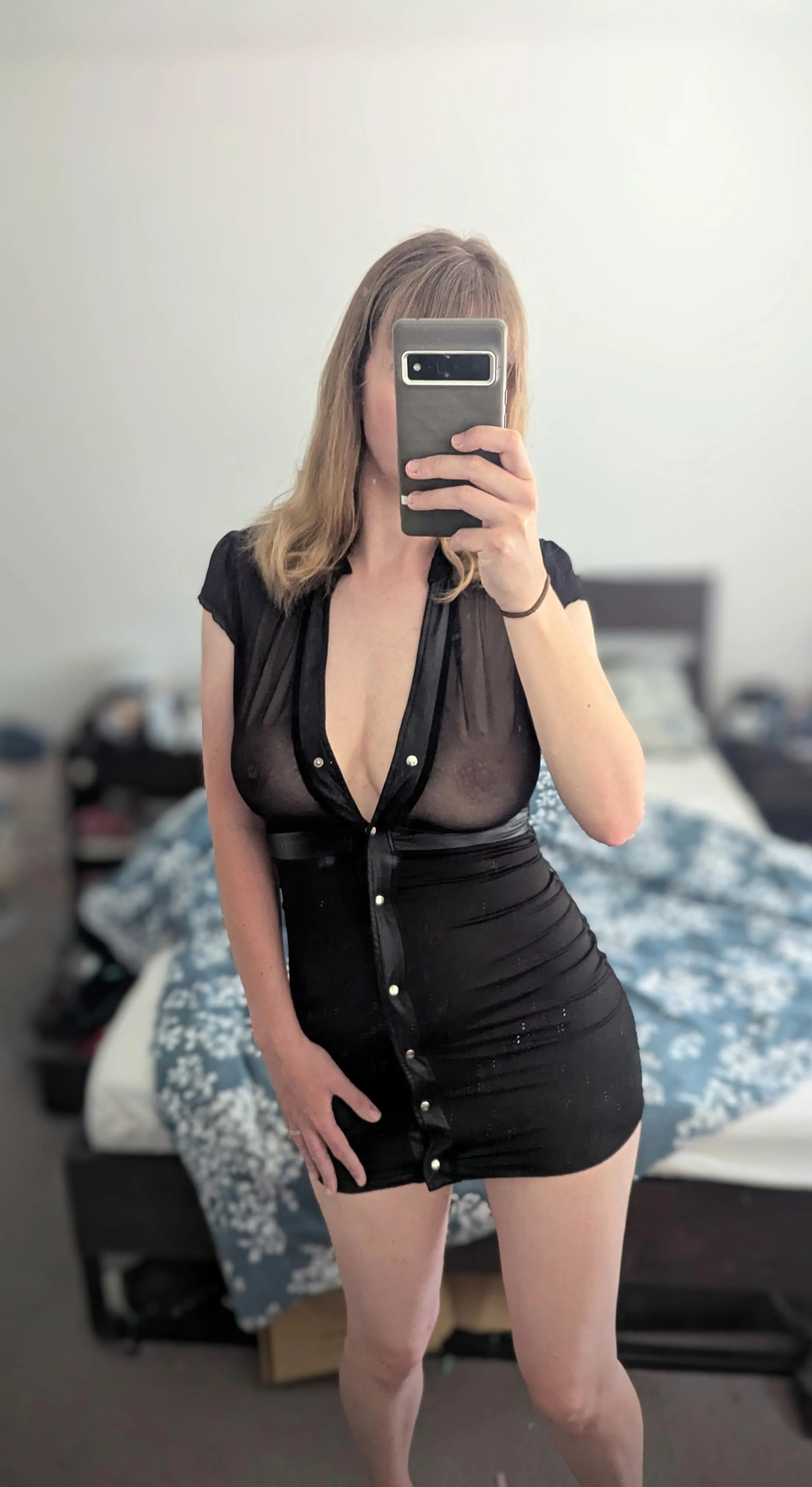 No I didn't forget to wear a bra