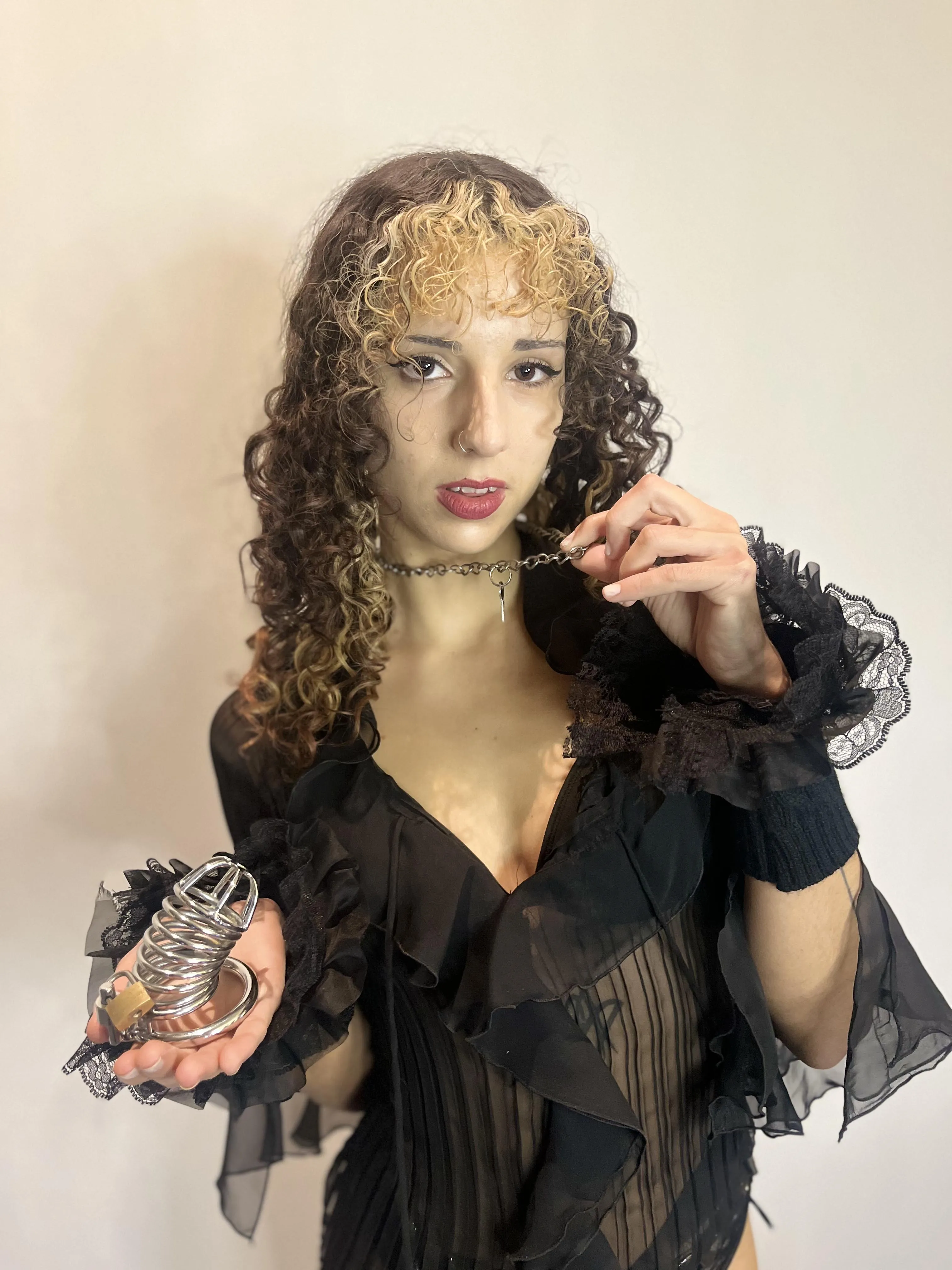 I keep the key not for you, but for my amusement.