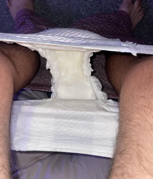 Inside my soggy GoodNites!💦