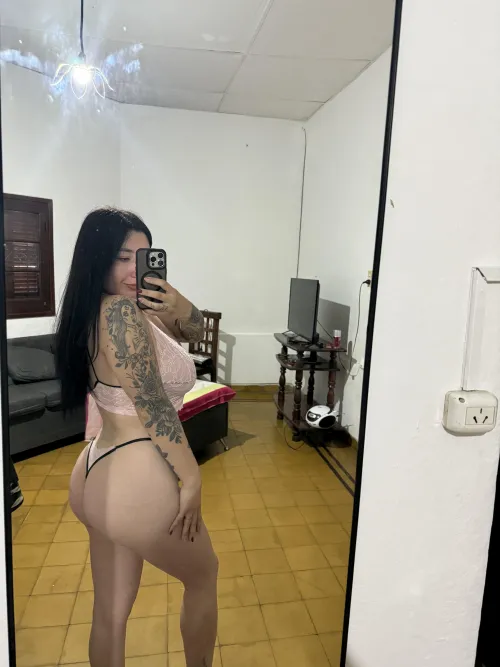 my ass with that new lingerie