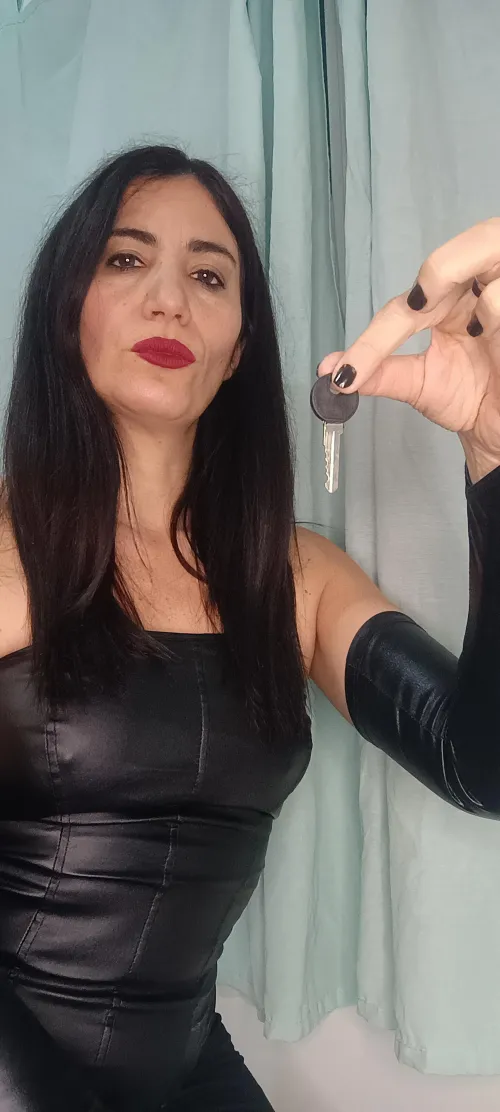 No keys. No control. Just a desperate cock trapped by my rules.