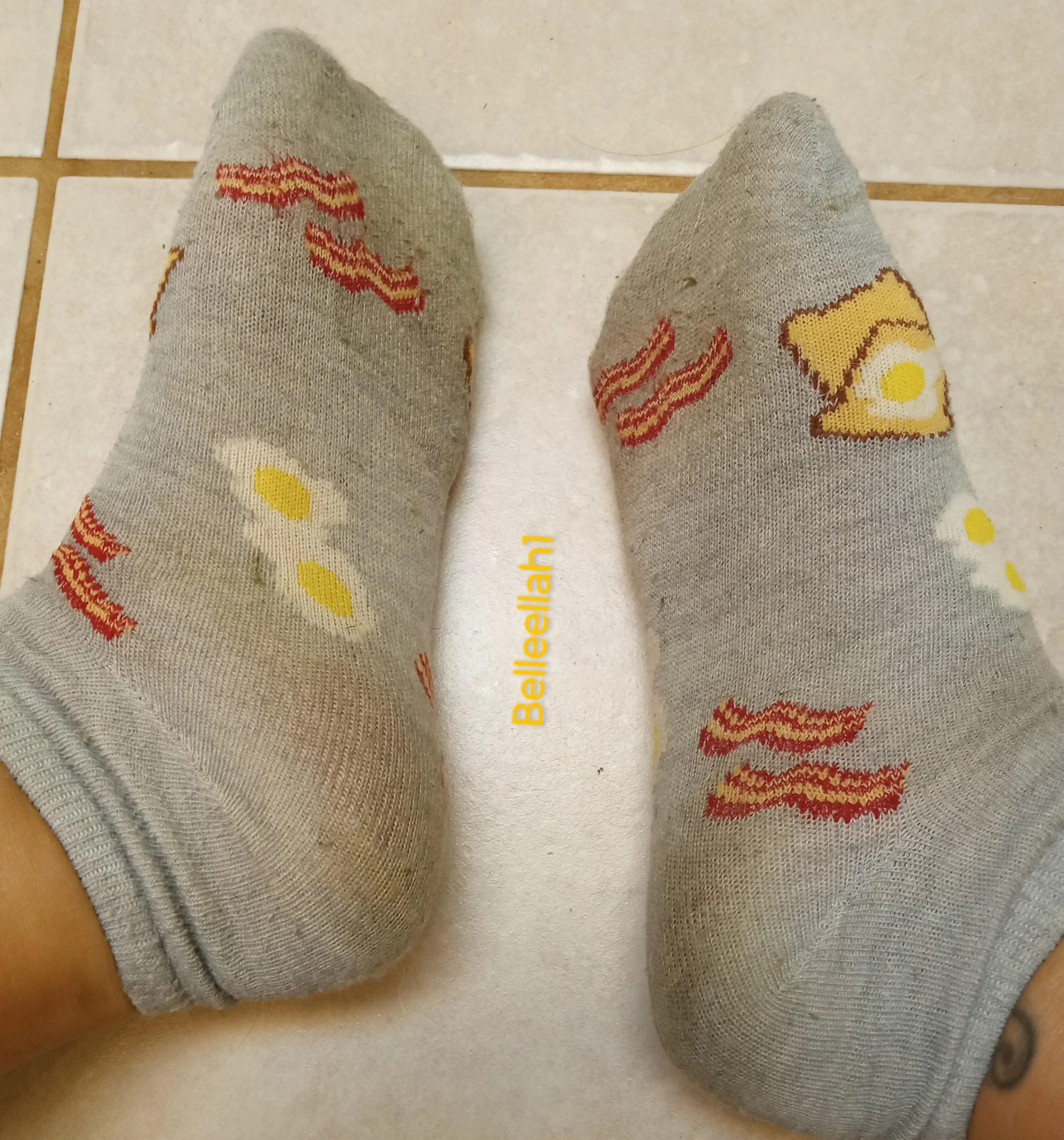 10 day worn socks including a lot of sweaty outside work! Message me to claim