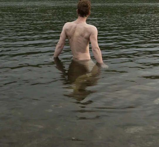 After a 5km skinny swim