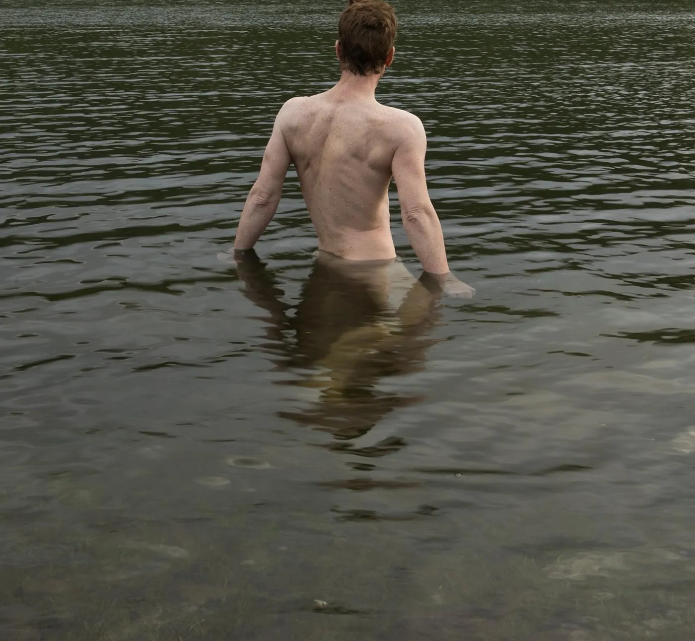 After a 5km skinny swim